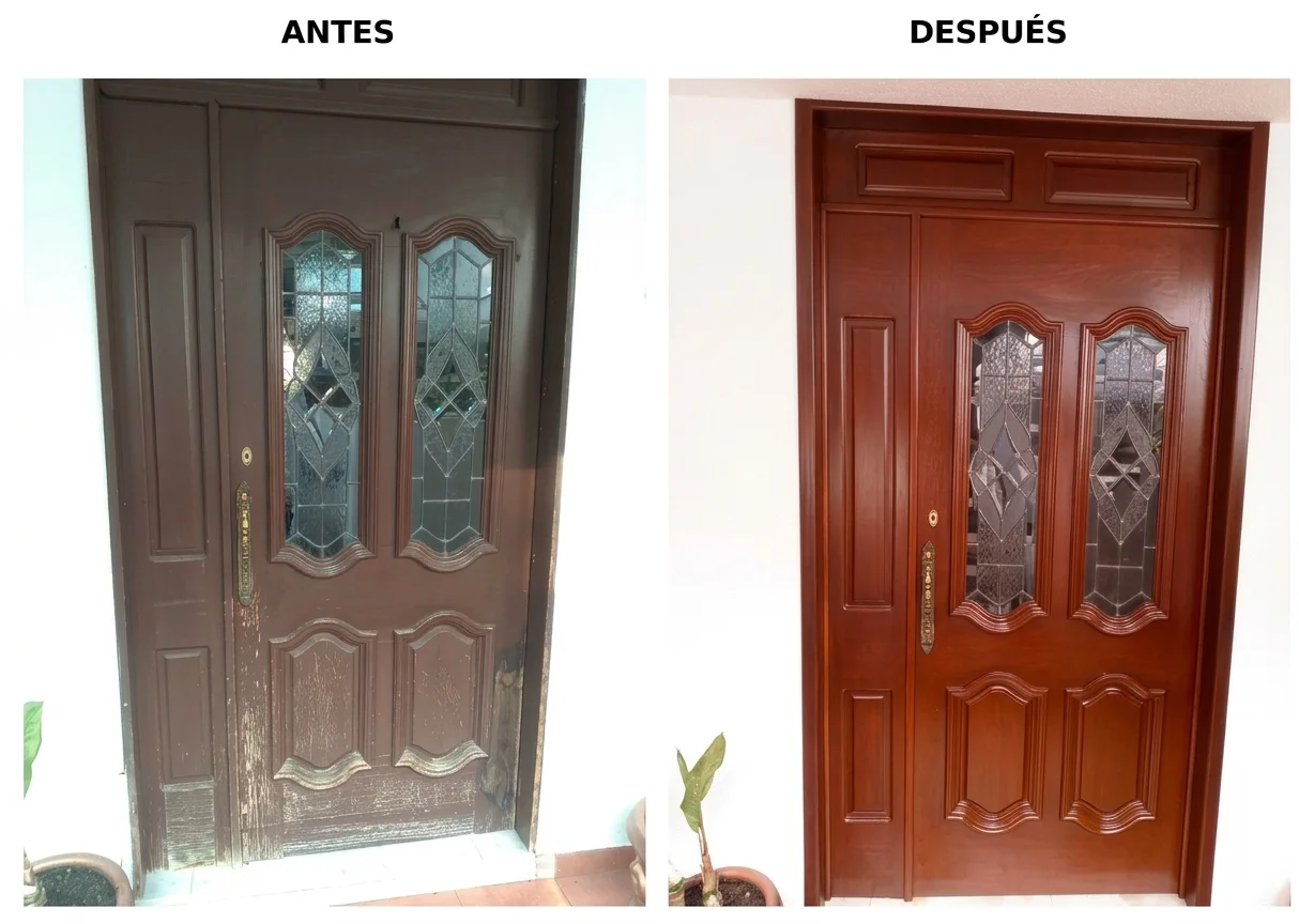 Restauración Integral de Puerta de Entrada