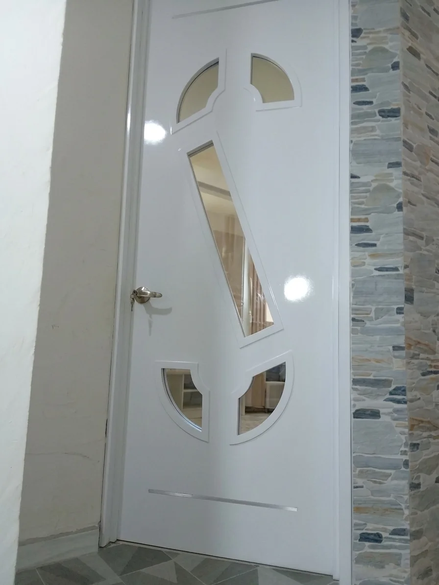Puerta Residencial Náutica Blanco Satinado